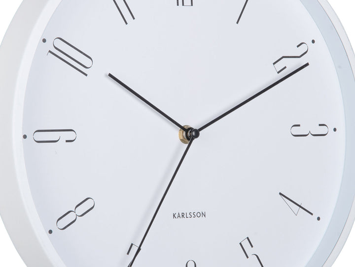 Karlsson Wall clock Regal Numbers white