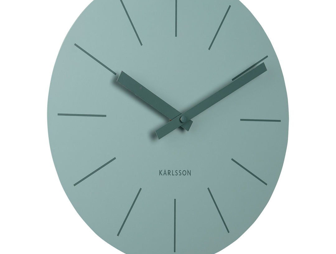 Karlsson Wall clock Arlo pendulum matt jungle green