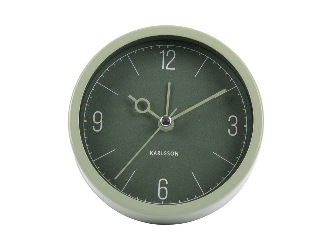 Karlsson Alarm clock Monocle jungle green