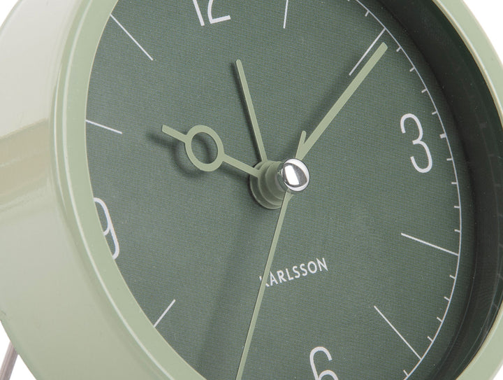 Karlsson Alarm clock Monocle jungle green