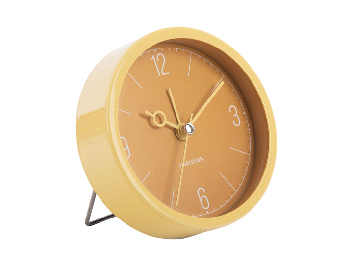 Karlsson Alarm clock Monocle ochre yellow