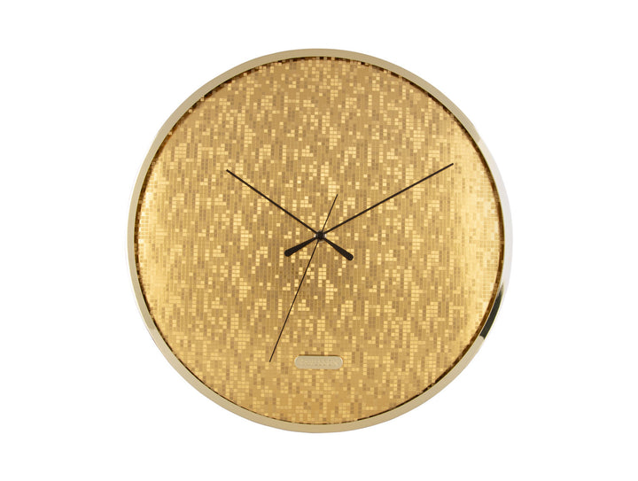 Karlsson Wall clock Disco gold