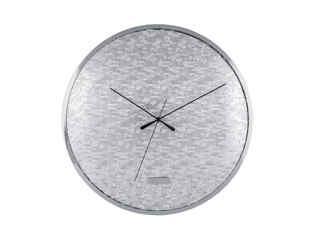 Karlsson Wall clock Disco silver