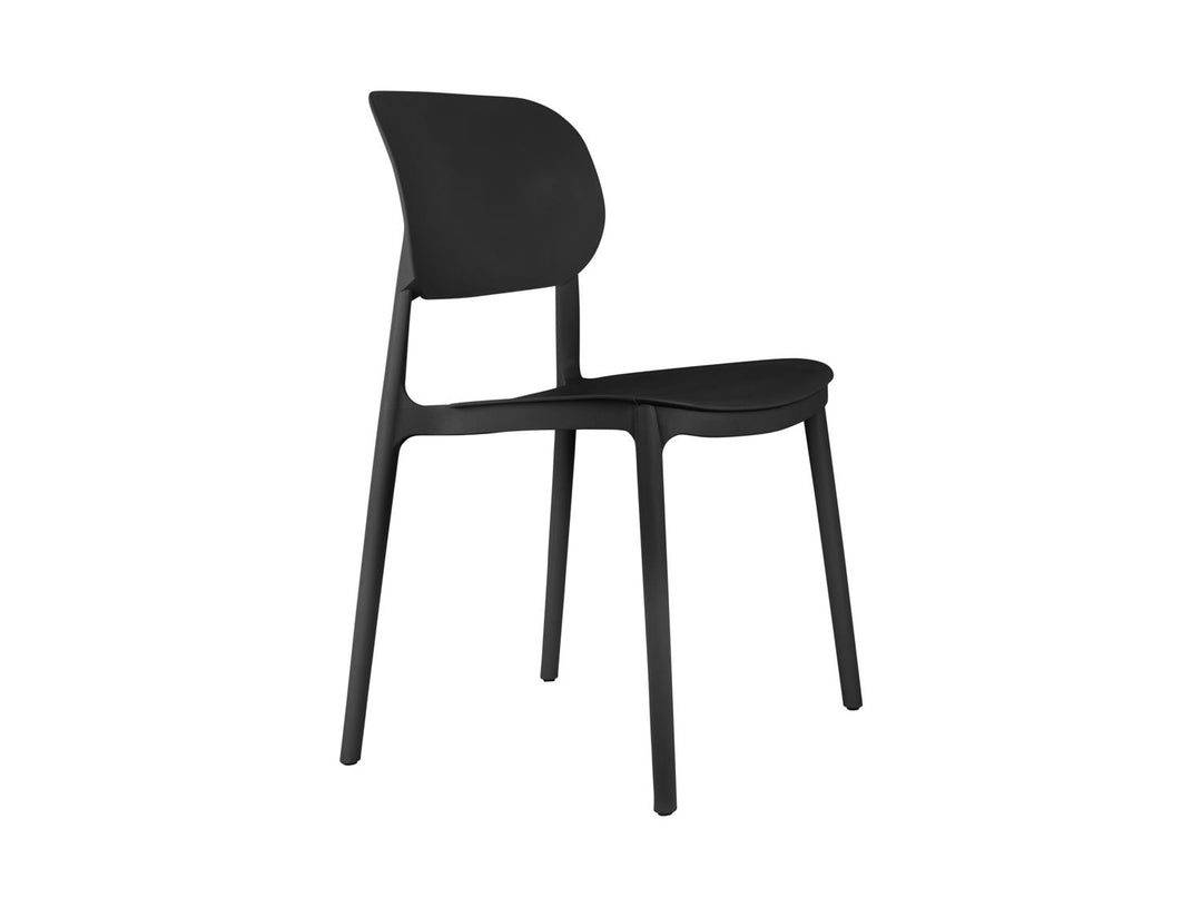 Leitmotiv Dining chair Cheer PP black