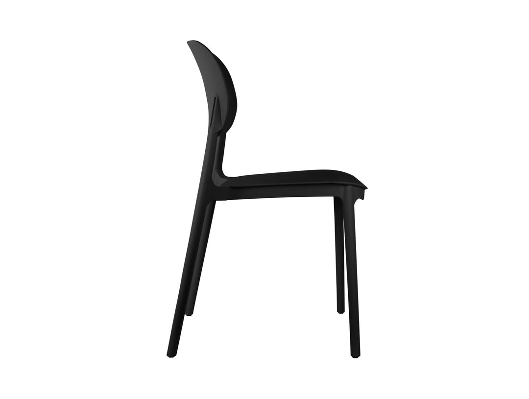 Leitmotiv Dining chair Cheer PP black