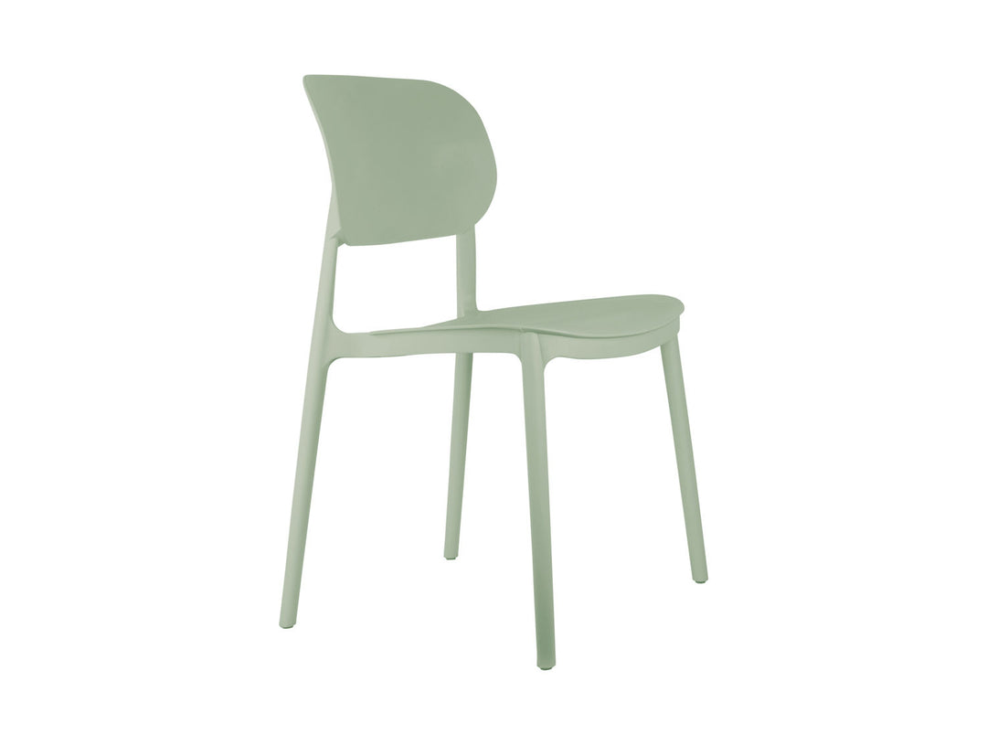 Leitmotiv Dining chair Cheer PP grayed jade