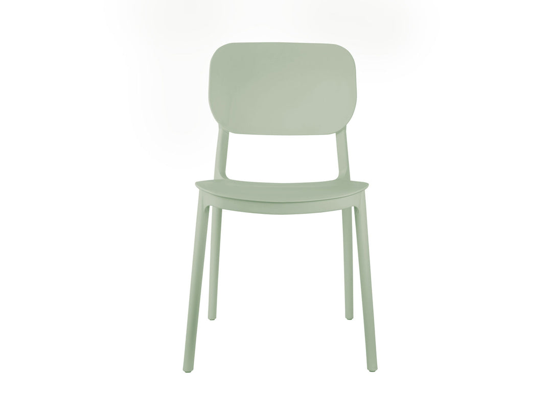 Leitmotiv Dining chair Cheer PP grayed jade