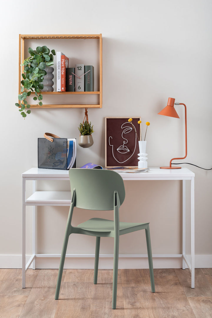 Leitmotiv Dining chair Cheer PP grayed jade