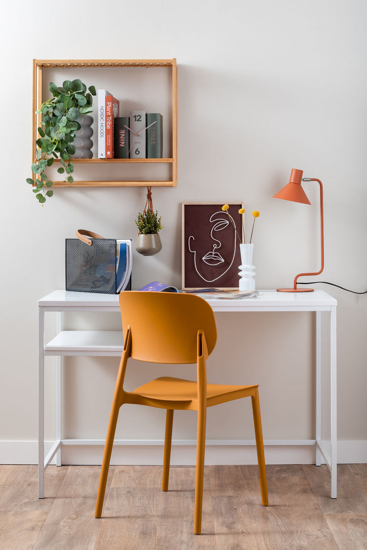 Leitmotiv Dining chair Cheer PP ochre yellow
