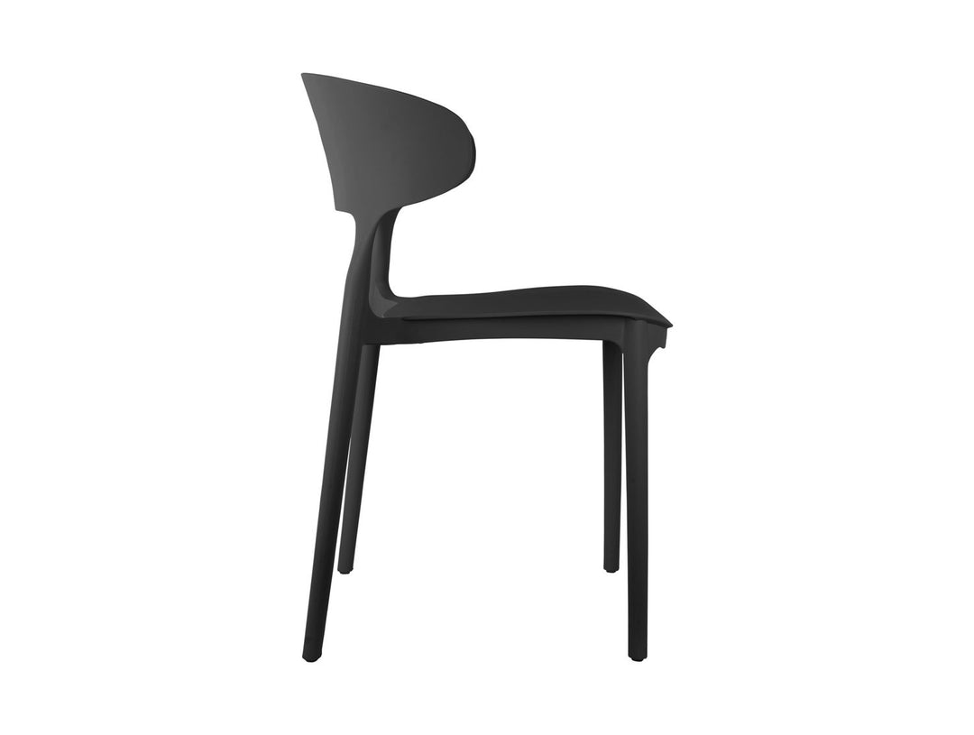 Leitmotiv Dining chair Fain PP black