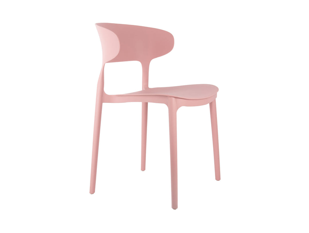 Leitmotiv Dining chair Fain PP faded pink