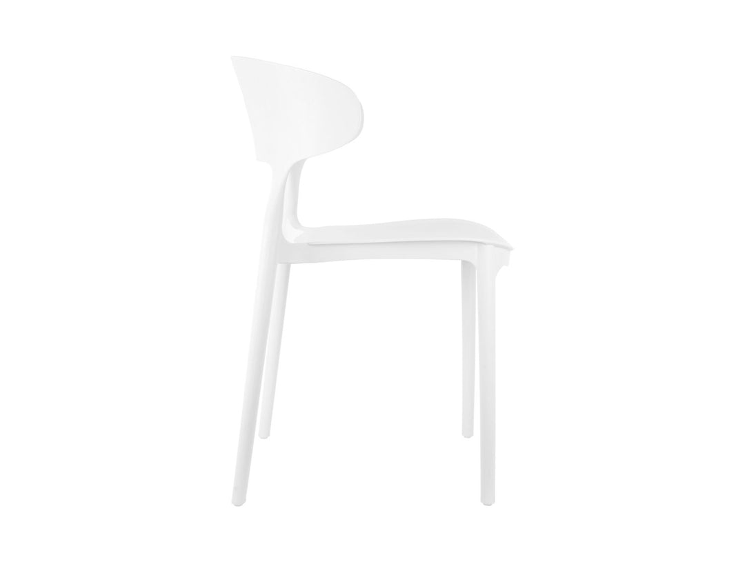 Leitmotiv Dining chair Fain PP white