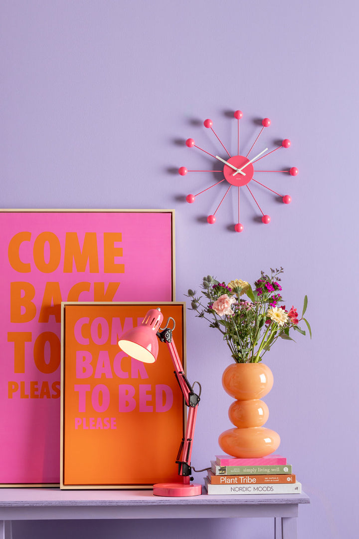 Leitmotiv Table lamp Funky Hobby bright pink