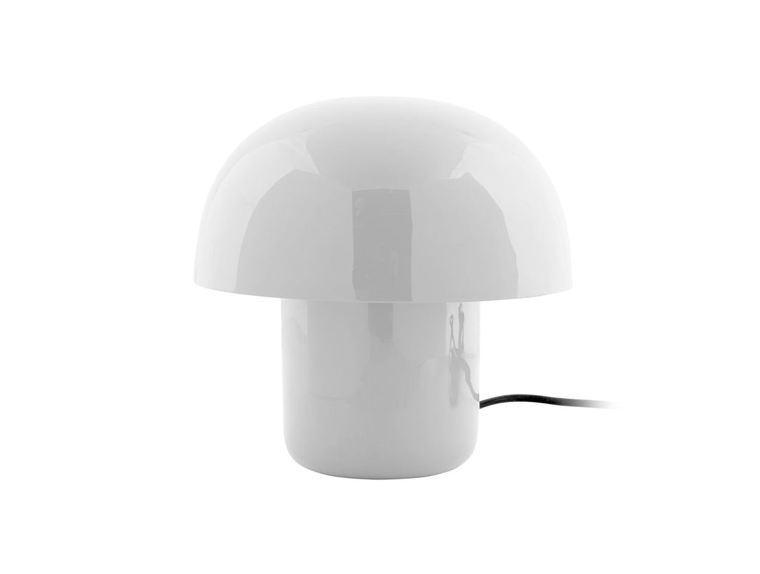 Leitmotiv Table lamp Fat Mushroom Mini enamel white