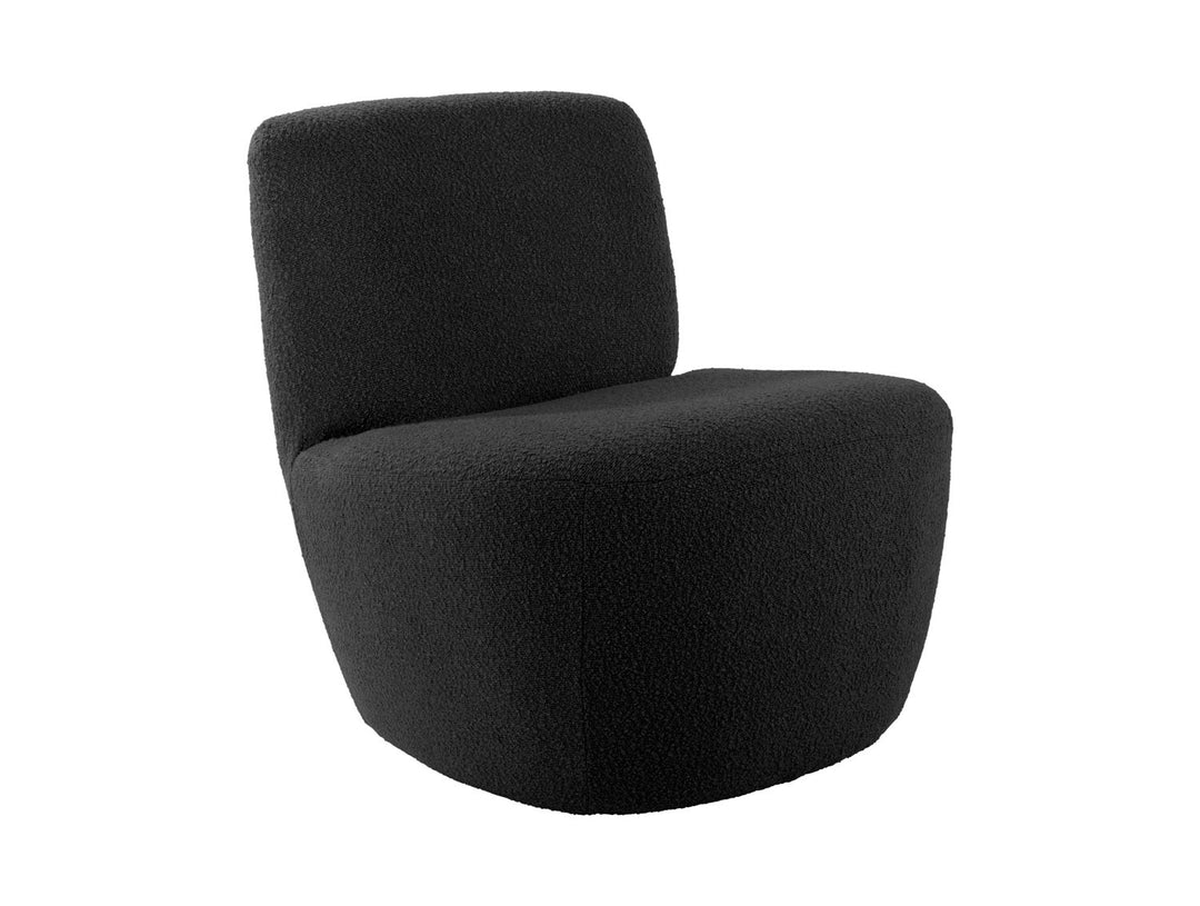 Leitmotiv Chair Ada bouclé black