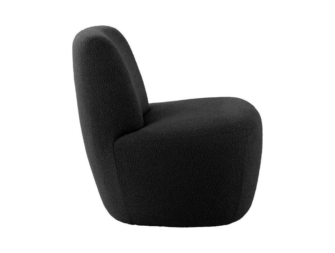 Leitmotiv Chair Ada bouclé black