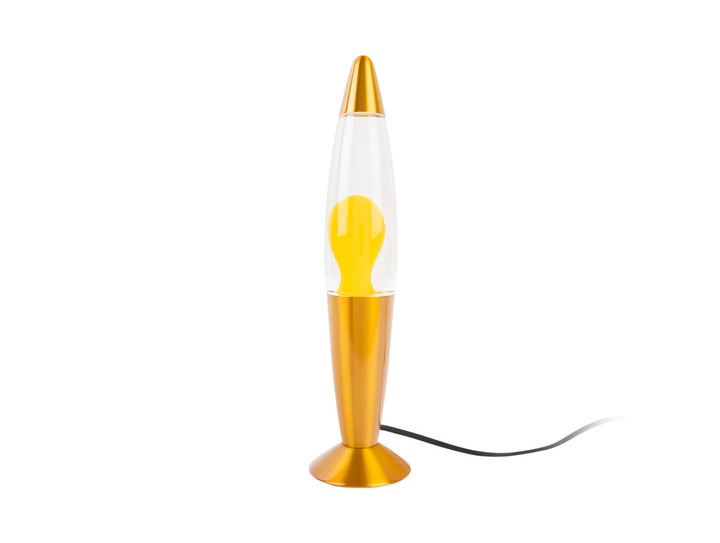 Leitmotiv Table lamp Funky Rocket Lava yellow