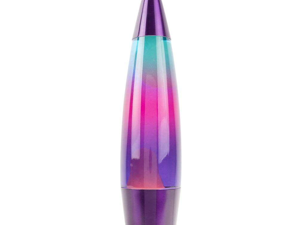 Leitmotiv Table lamp Rainbow Rocket Lava multi colour, purple