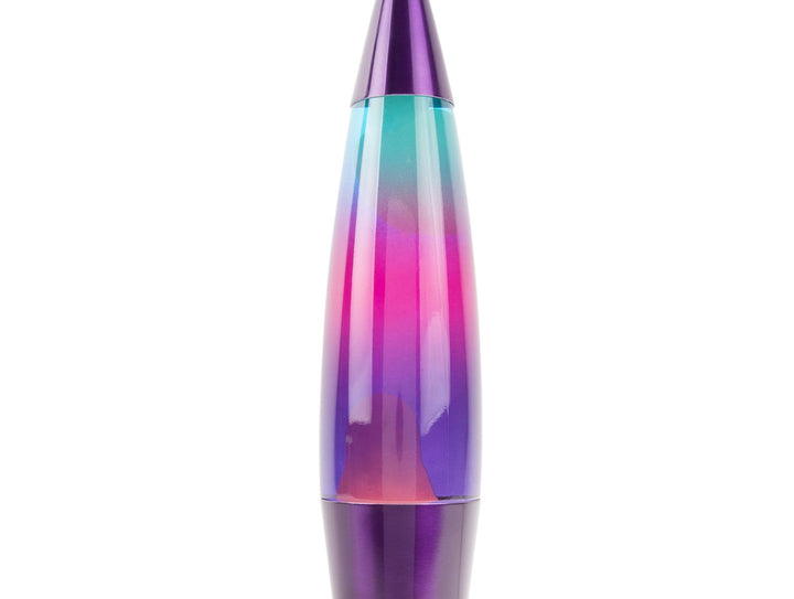Leitmotiv Table lamp Rainbow Rocket Lava multi colour, purple