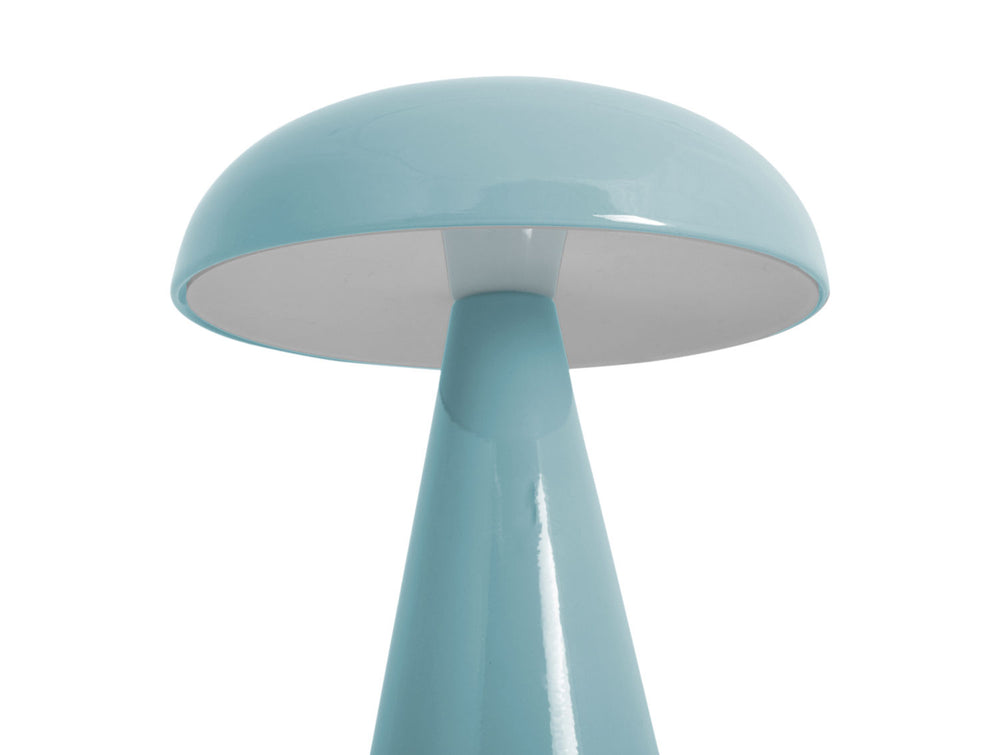 Leitmotiv Table lamp Aurora iron soft blue