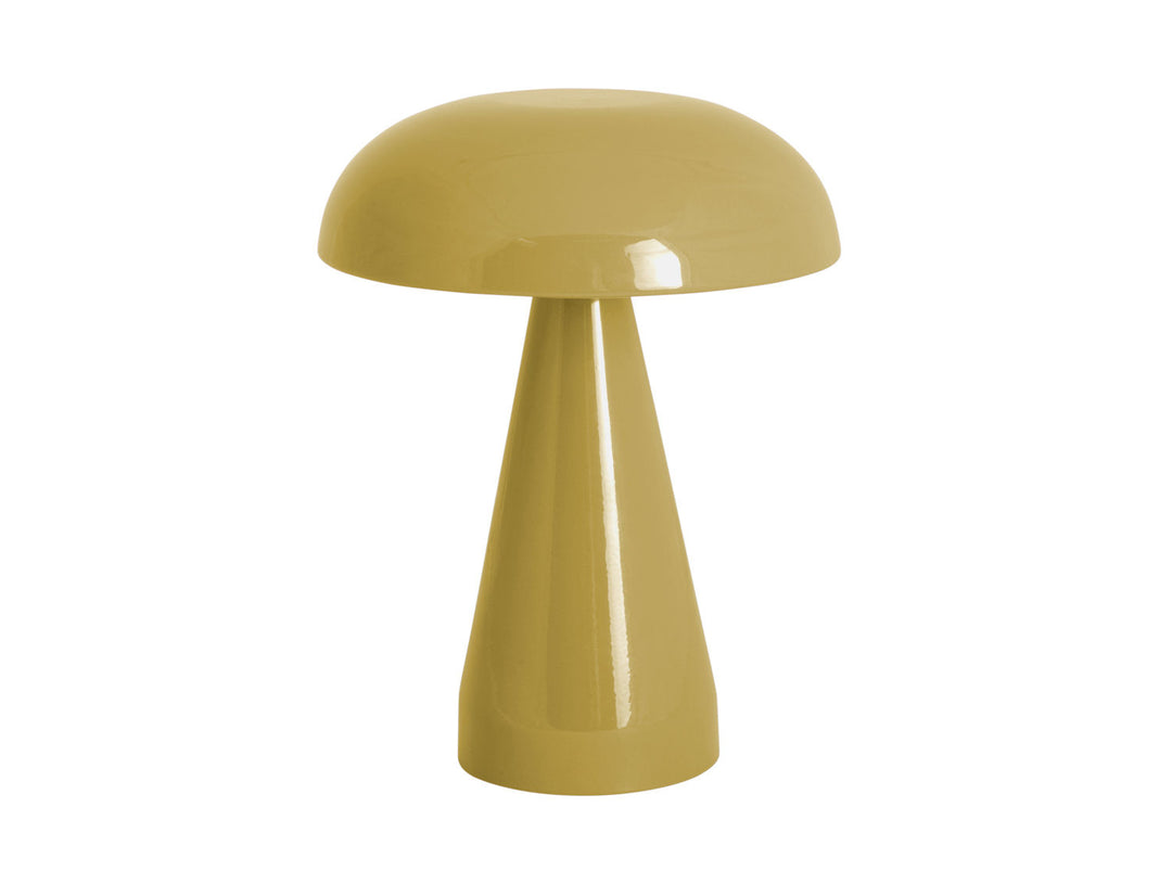 Leitmotiv Table lamp Aurora iron ochre yellow