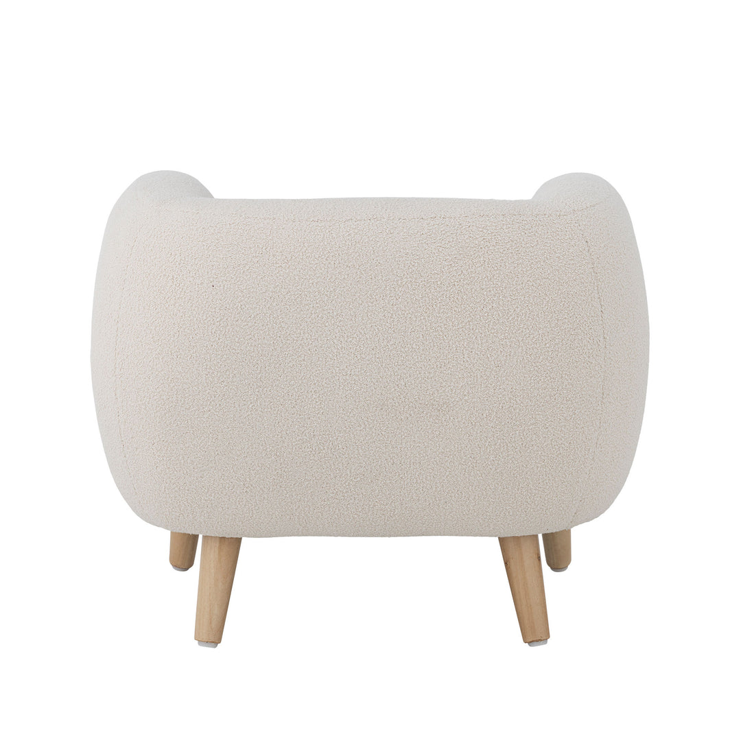 Bloomingville MINI Cade Stol, Hvid, Polyester