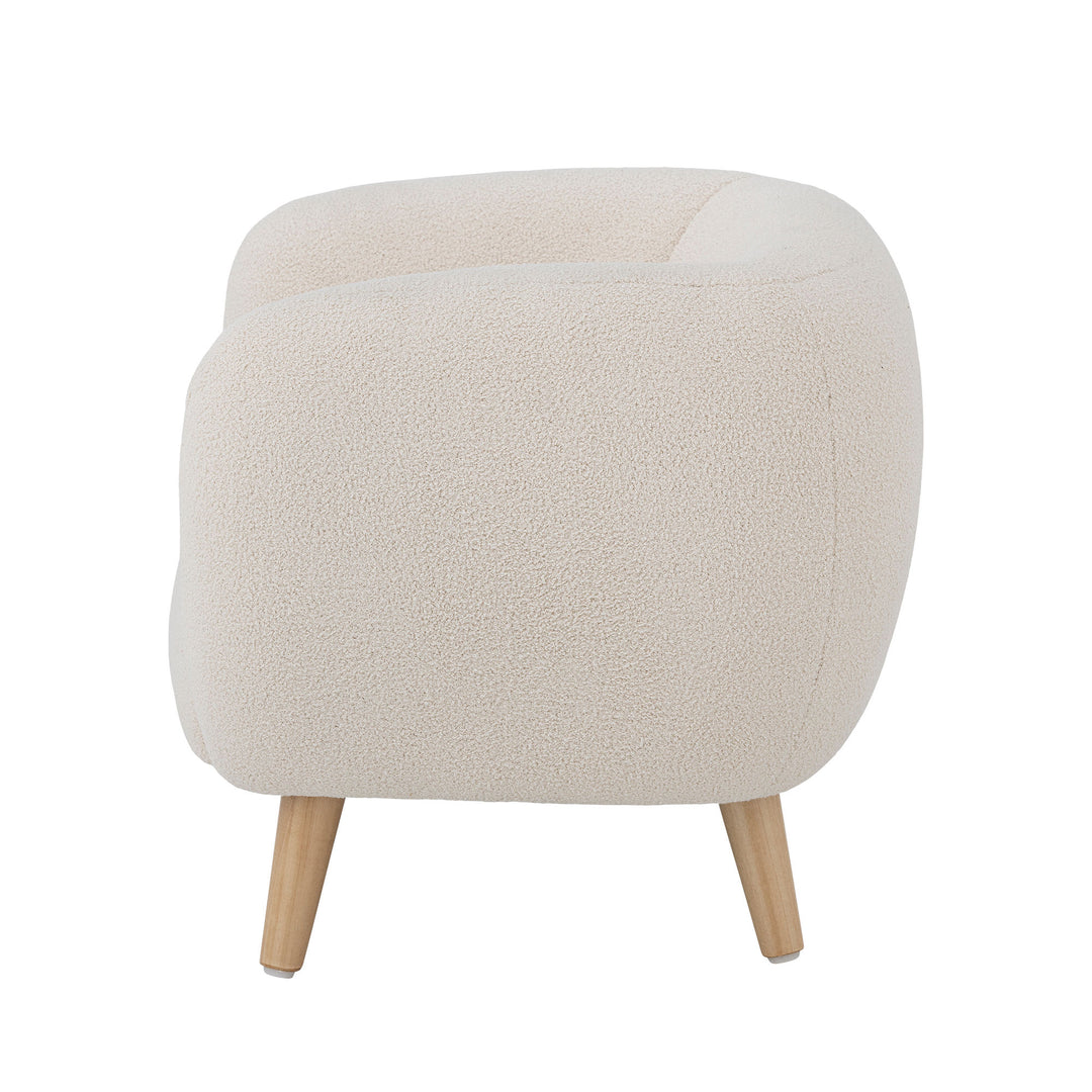Bloomingville MINI Cade Stol, Hvid, Polyester