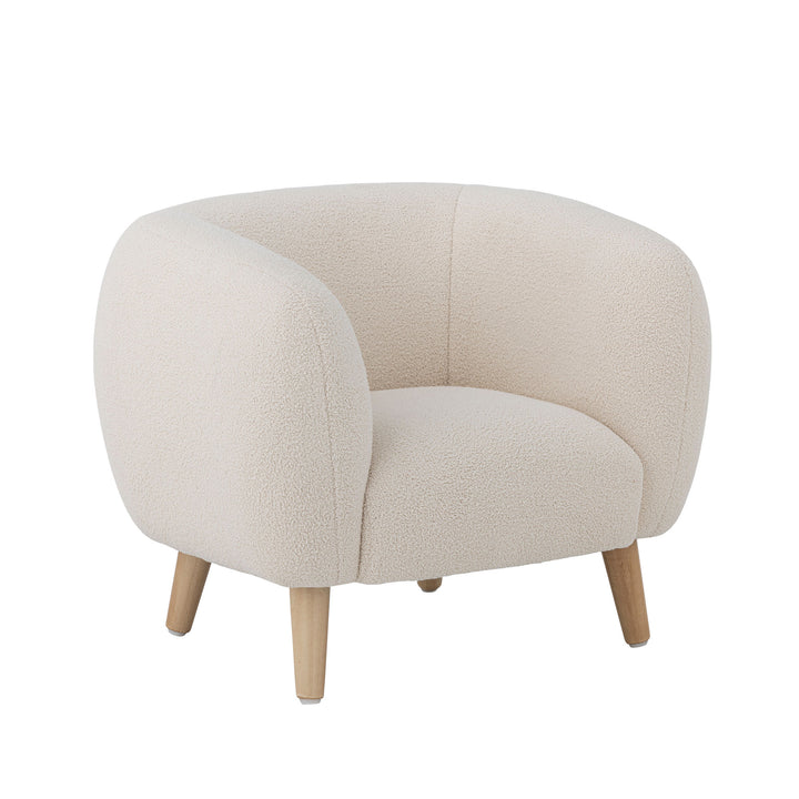 Bloomingville MINI Cade Stol, Hvid, Polyester