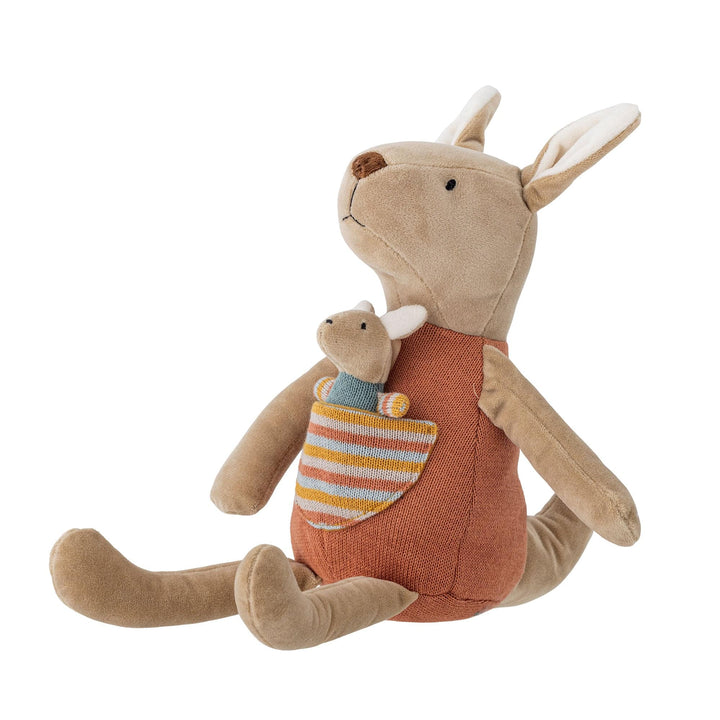 Bloomingville MINI Clover Dukke, Brun, Bomuld