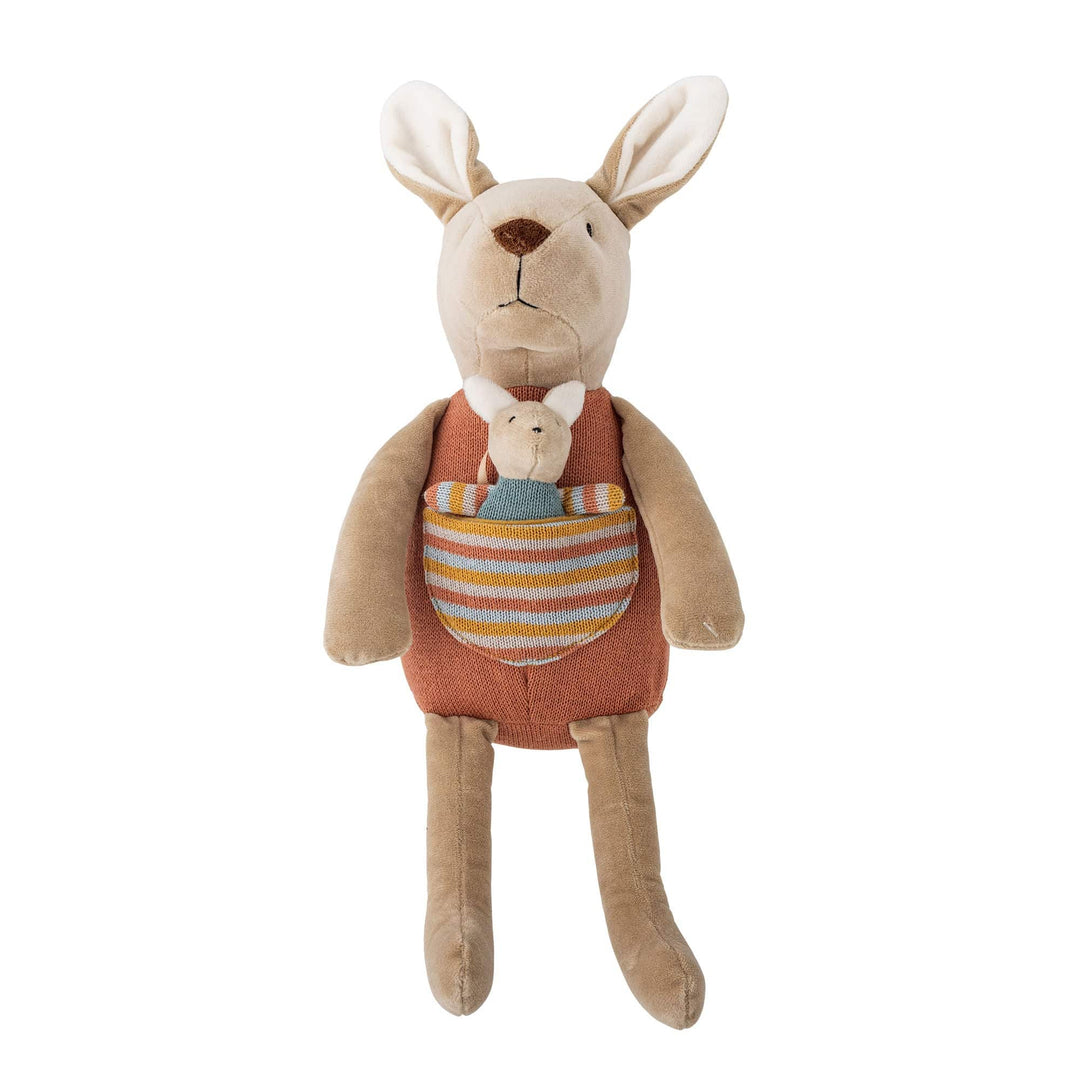 Bloomingville MINI Clover Dukke, Brun, Bomuld