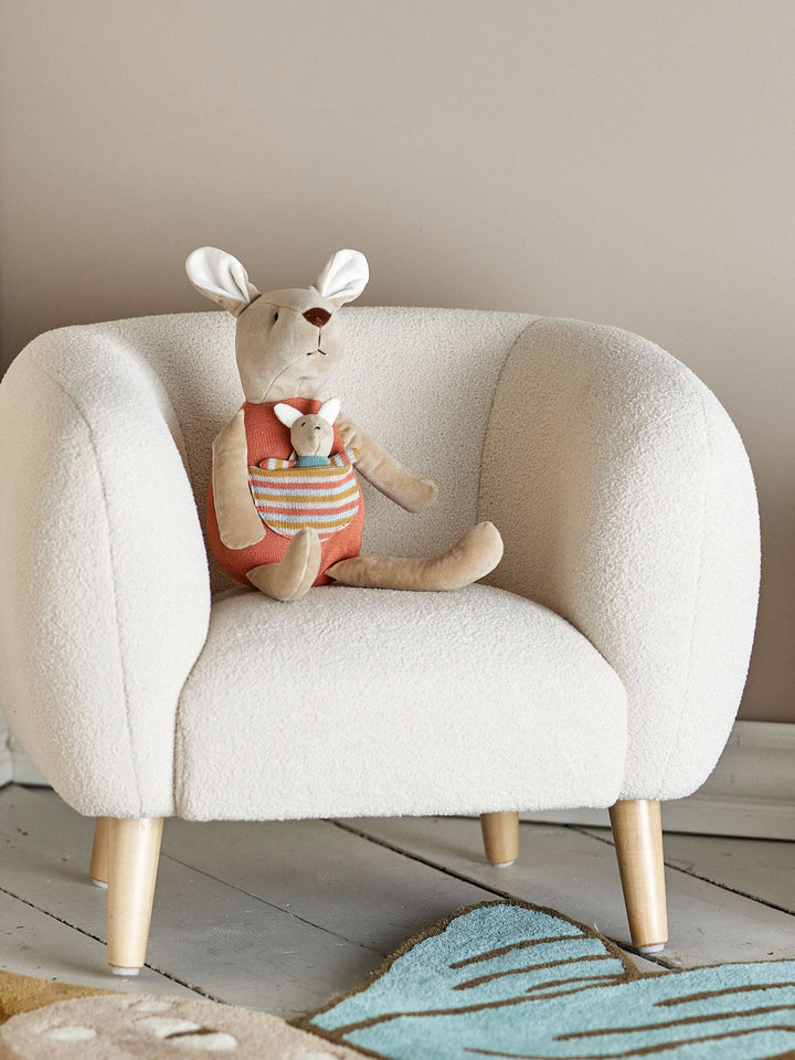Bloomingville MINI Clover Dukke, Brun, Bomuld