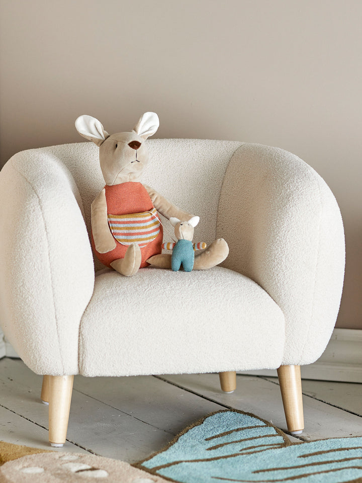 Bloomingville MINI Clover Dukke, Brun, Bomuld