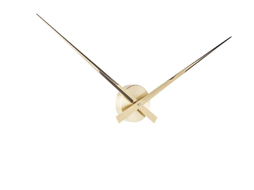 Karlsson Wall clock Little Big Time alu gold plated