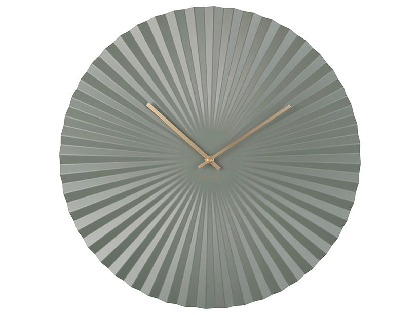 Karlsson Wall clock Sensu XL steel jungle green