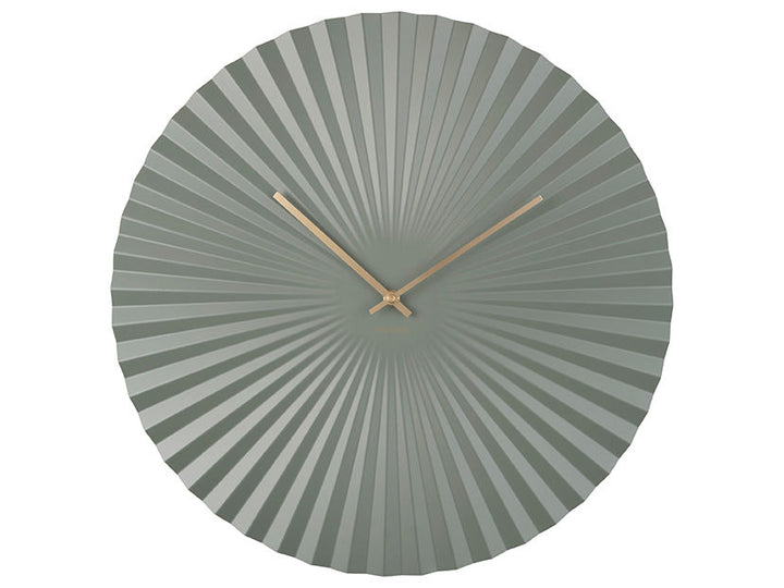 Karlsson Wall clock Sensu XL steel jungle green