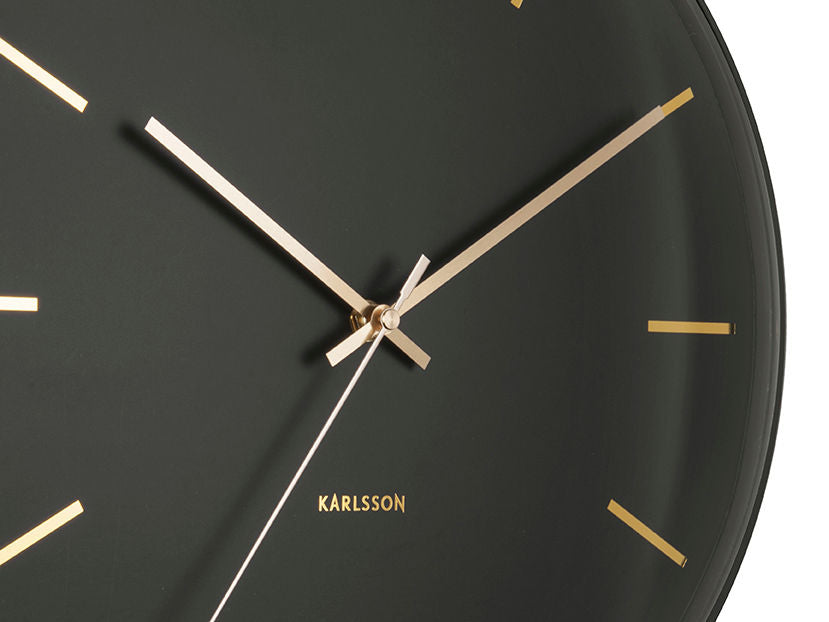 Karlsson Wall clock Globe black, Design Armando Breeveld