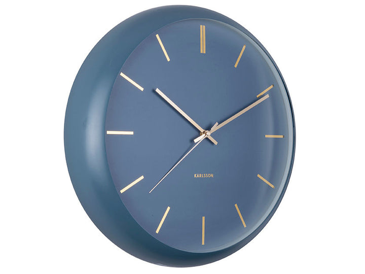 Karlsson Wall clock Globe dark blue,Design Armando Breeveld