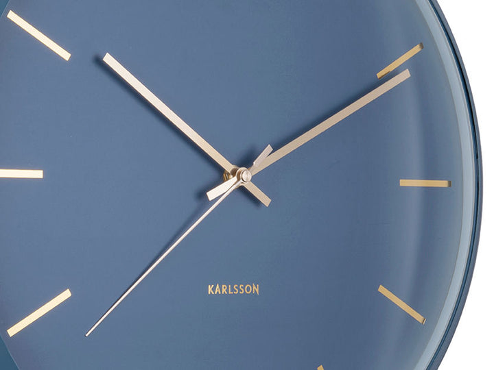 Karlsson Wall clock Globe dark blue,Design Armando Breeveld