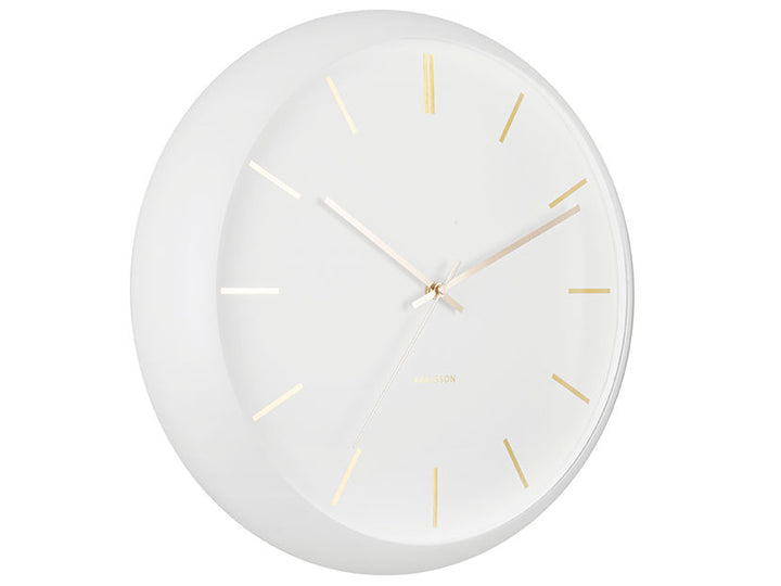 Karlsson Wall clock Globe white, Design Armando Breeveld