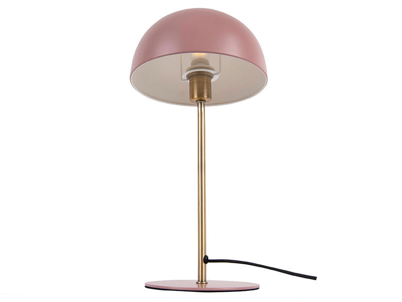 Leitmotiv Table lamp Bonnet metal faded pink