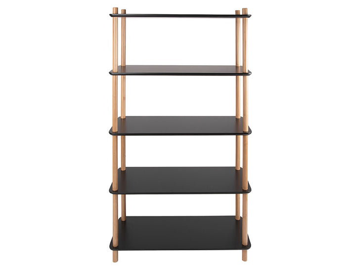 Leitmotiv Cabinet Simplicity bamboo large black