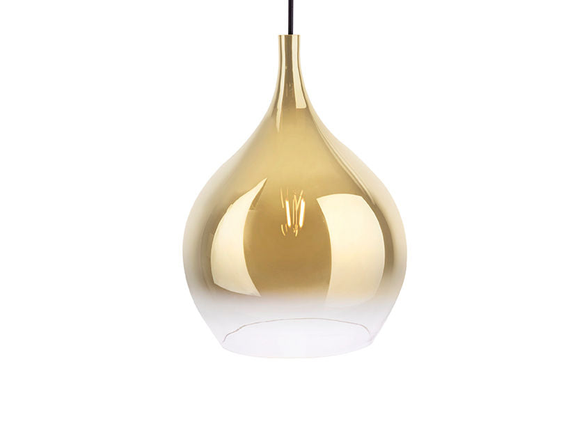 Leitmotiv Pendant Lamp Drup Large gold shadow