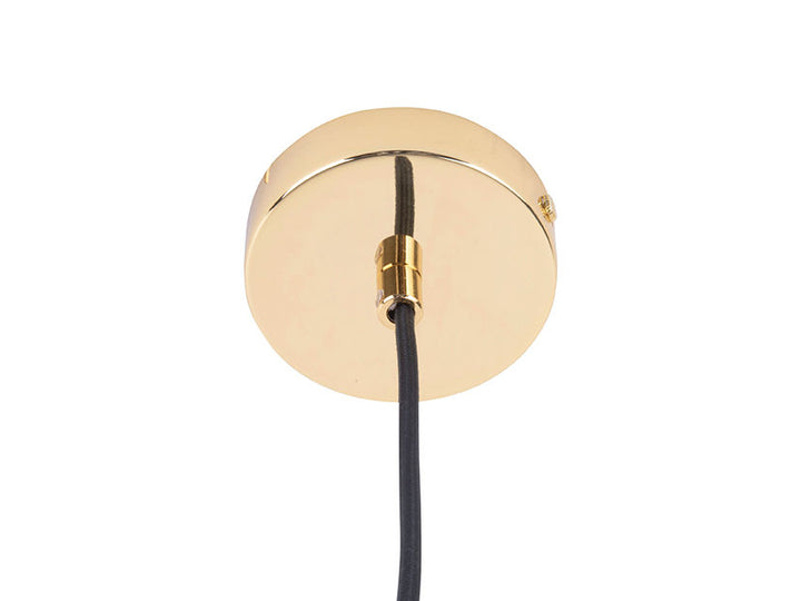 Leitmotiv Pendant Lamp Drup Large gold shadow