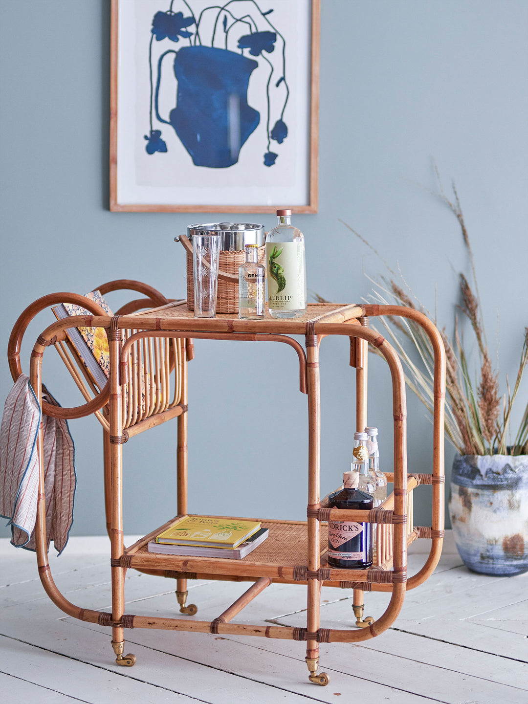 Bloomingville Pucca Barbord, Natur, Rattan