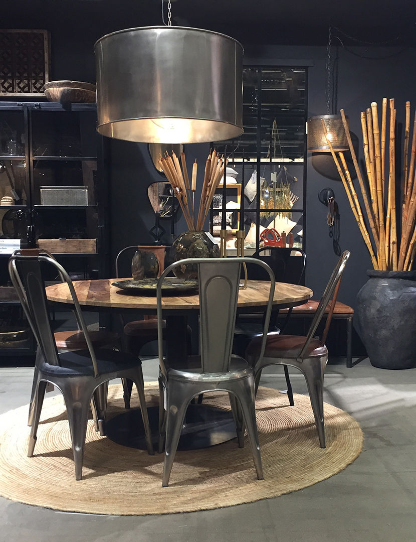 Trademark Living LIVING spisebordsstol med høj ryg - shiny
