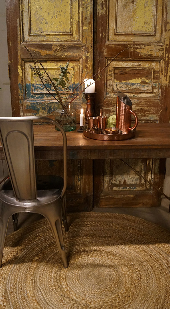 Trademark Living LIVING spisebordsstol med høj ryg - shiny