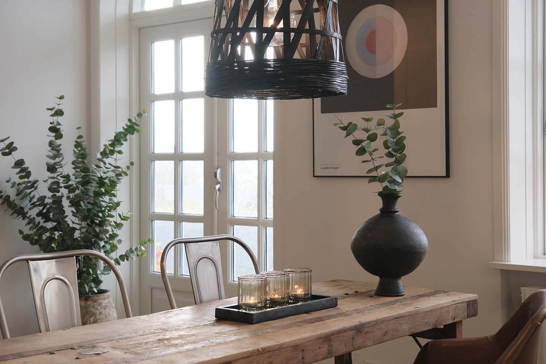 Trademark Living LIVING spisebordsstol med høj ryg - shiny