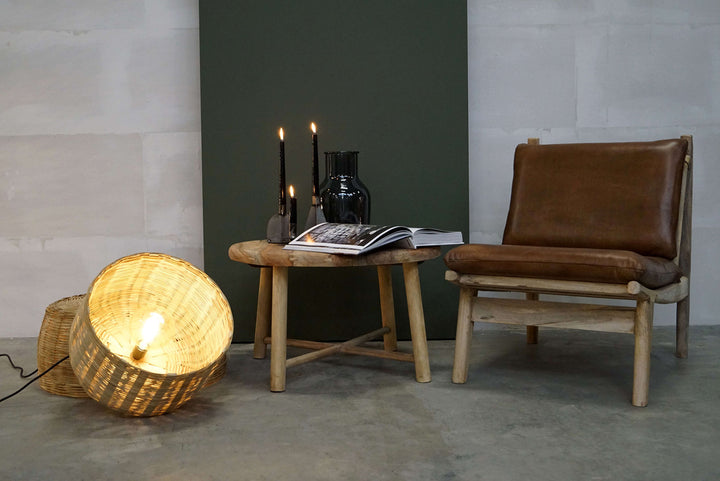 Trademark Living Natura loftlampe i naturfarvet bambus