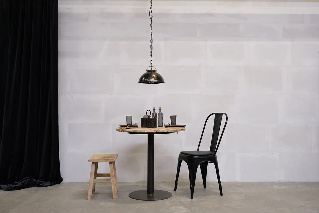 Trademark Living Sitt stolehynde i sort til Living Stol