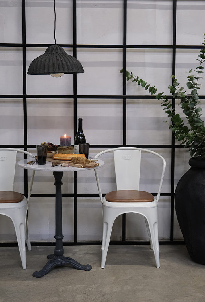 Trademark Living Sitt stolehynde i brun til Living Stol